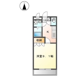 アビタシオン朝日の物件間取画像